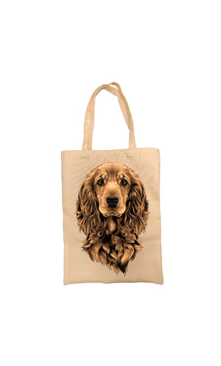 Cocker Spaniel Tote Bag, Dog Bag, Personalised Tote Bag